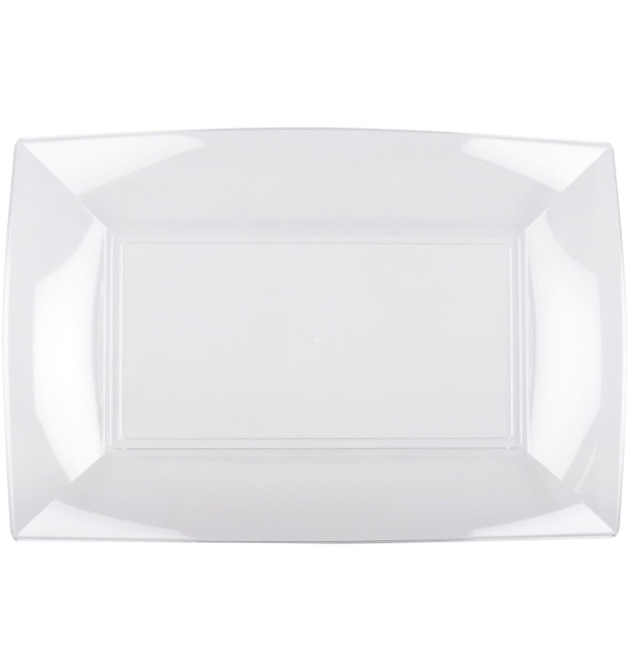 Tacki Plastikowe Przezroczyste Nice PS 345x230mm (6 Sztuk) Tacki Plastikowe Przezroczyste Nice PS 345x230mm (6 Sztuk)