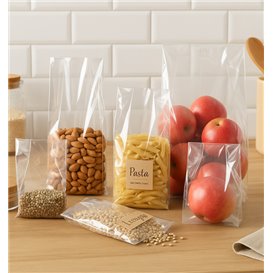 Torby Polipropylen Biorientacja bezamknięcia 7x10 cm G-130 (100 Sztuk)