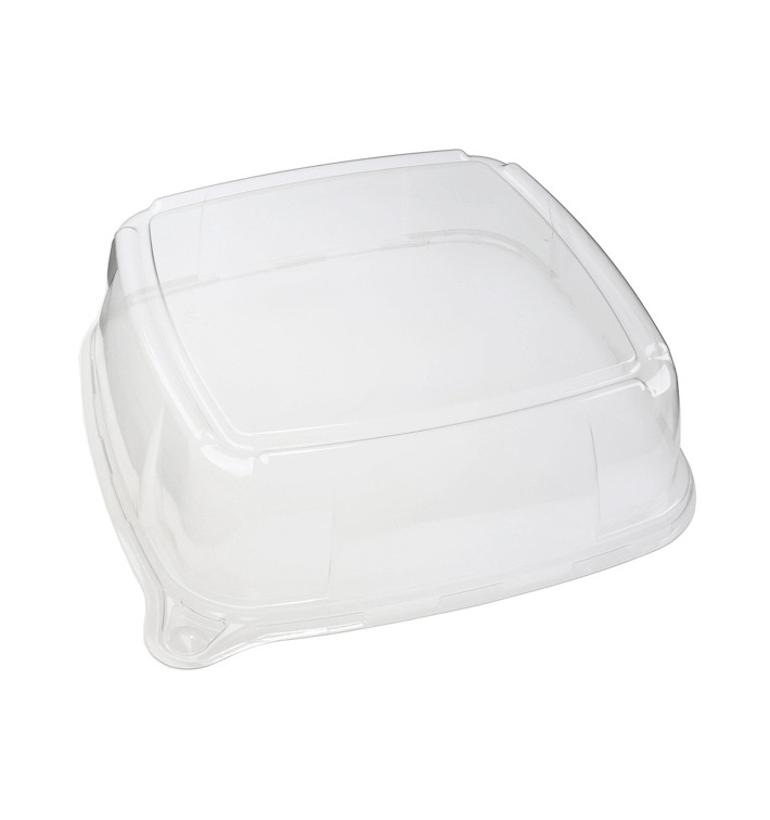 Pokrywka Plastikowe na Tacki 27x27x8 cm (5 Sztuk) Pokrywka Plastikowe na Tacki 27x27x8 cm (5 Sztuk)