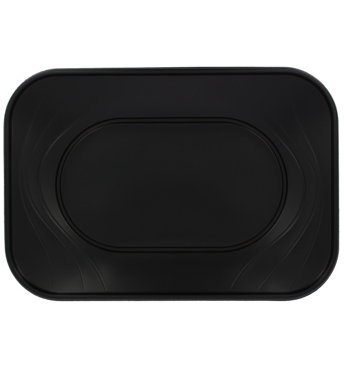 Tacki Plastikowe PP "X-Table" Czarni 330x230mm (60 Sztuk) Tacki Plastikowe PP "X-Table" Czarni 330x230mm (60 Sztuk)