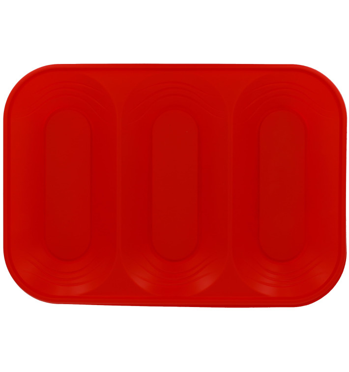 Tacki Plastikowe PP "X-Table" 3C Czerwerne 330x230mm (2 Sztuk) Tacki Plastikowe PP "X-Table" 3C Czerwerne 330x230mm (2 Sztuk)
