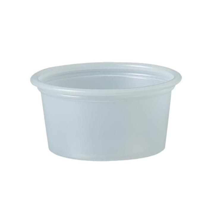 Miski na Sos PS Przezroczyste 22ml Ø4,8cm (5000 Sztuk) Miski na Sos PS Przezroczyste 22ml Ø4,8cm (5000 Sztuk)