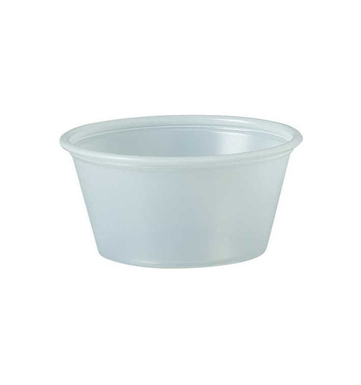 Miski na Sos PS Przezroczyste 60ml Ø6,6cm (2500 Sztuk) Miski na Sos PS Przezroczyste 60ml Ø6,6cm (2500 Sztuk)