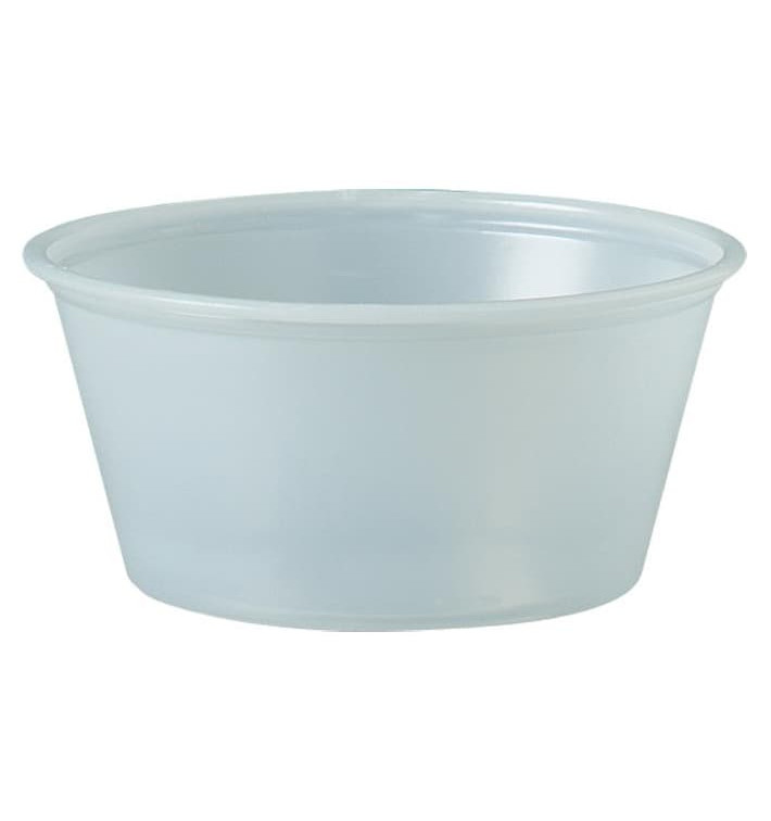 Miski na Sos PS Przezroczyste 100ml Ø7,3cm (2500 Sztuk) Miski na Sos PS Przezroczyste 100ml Ø7,3cm (2500 Sztuk)