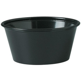 Miski na Sos PS Czarni 100ml Ø7,3cm (2500 Sztuk)