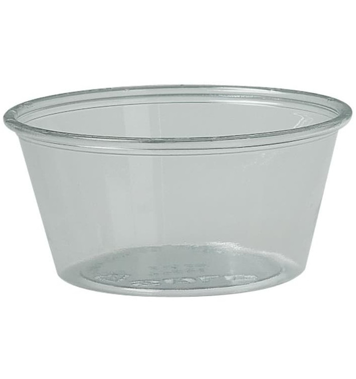 Miski na Sos rPET Szkło 100ml Ø7,3cm (250 Sztuk) Miski na Sos rPET Szkło 100ml Ø7,3cm (250 Sztuk)