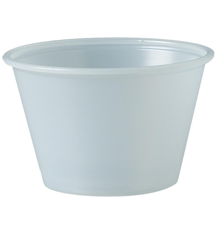 Miski na Sos PS Przezroczyste 120ml Ø7,3cm (2500 Sztuk) Miski na Sos PS Przezroczyste 120ml Ø7,3cm (2500 Sztuk)