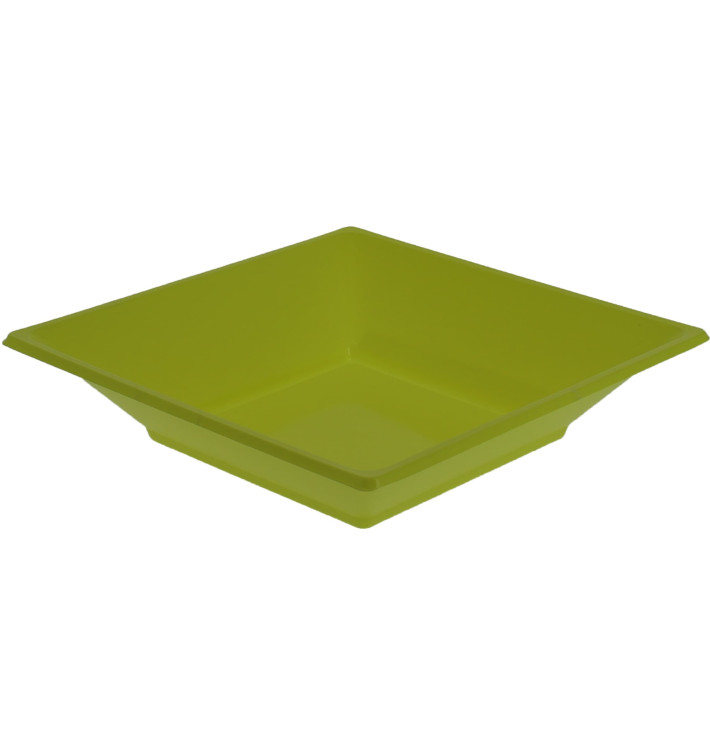 Talerz Plastikowe Głębokie Kwadratowi Pistacja 170mm (750 Sztuk) Talerz Plastikowe Głębokie Kwadratowi Pistacja 170mm (750 Sztuk)