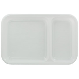 Tacki Plastikowe PS Białe 2C 270x180mm (50 Sztuk)