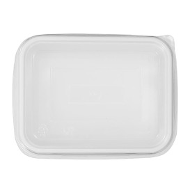Pokrywka Plastikowe Przezroczyste Tacki 127x91x42mm (1000 Sztuk)