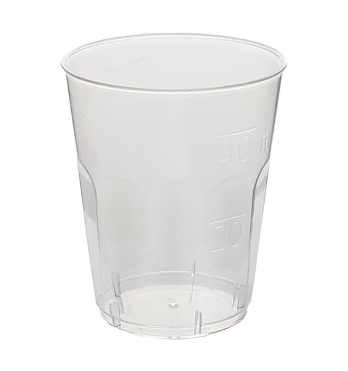 Kubki Plastikowe "Diament" PS Szkło 50ml (50 Sztuk) Kubki Plastikowe "Diament" PS Szkło 50ml (50 Sztuk)