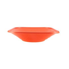 Miski Plastikowe PP Kwadratowi "X-Table" Orange 18x18cm (120 Sztuk)