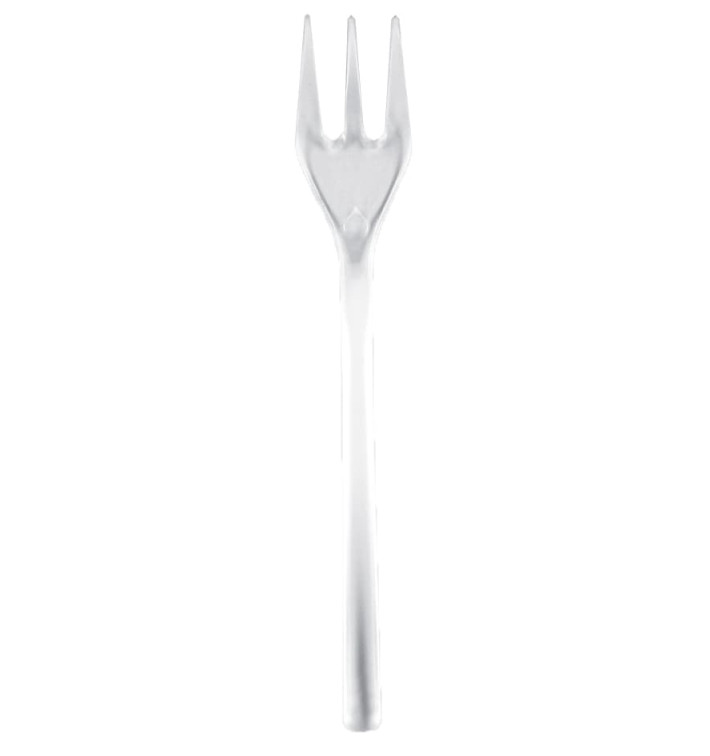 Mini Widelczyki Plastikowe do Degustacji Przezroczyste 100 mm (1500 Sztuk) Mini Widelczyki Plastikowe do Degustacji Przezroczyste 100 mm (1500 Sztuk)