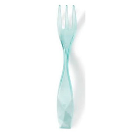 Mini Widelczyki do Degustacji "Charme" Water Green 10cm (600 Sztuk)