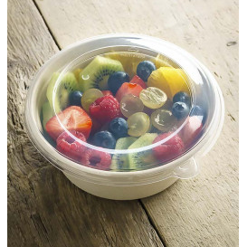 Pokrywka Plastikowe PP Przezroczyste Miski 500ml Ø15cm (100 Sztuk)