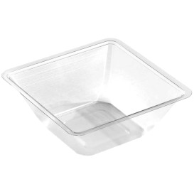 Miski mini Plastikowe PET Zamykane na Gorąco 175ml 90x90x40mm (50 Sztuk)