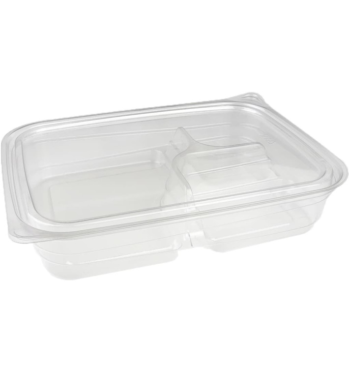 Pojemniki Plastikowe PET 3C 700ml 22x16x4cm (300 Sztuk) Pojemniki Plastikowe PET 3C 700ml 22x16x4cm (300 Sztuk)