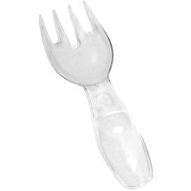 Mini Widelczyki Plastikowe do Degustacji Mały 8cm (2000 Sztuk)