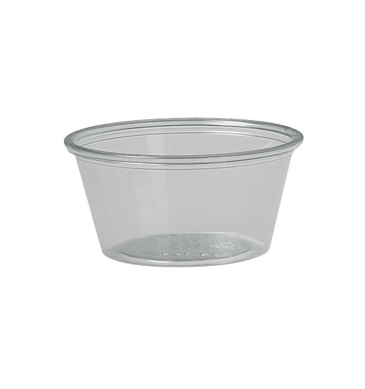 Miski na Sos rPET Szkło 2Oz/60ml Ø6,6cm (2500 Sztuk) Miski na Sos rPET Szkło 2Oz/60ml Ø6,6cm (2500 Sztuk)