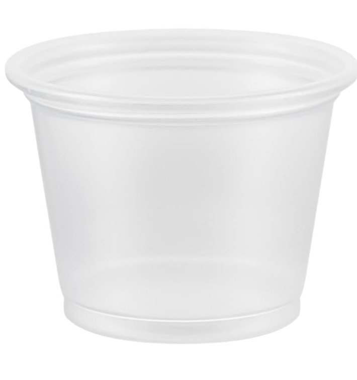 Miski na Sos PP Przezroczyste 30ml Ø4,8cm (125 Sztuk) Miski na Sos PP Przezroczyste 30ml Ø4,8cm (125 Sztuk)