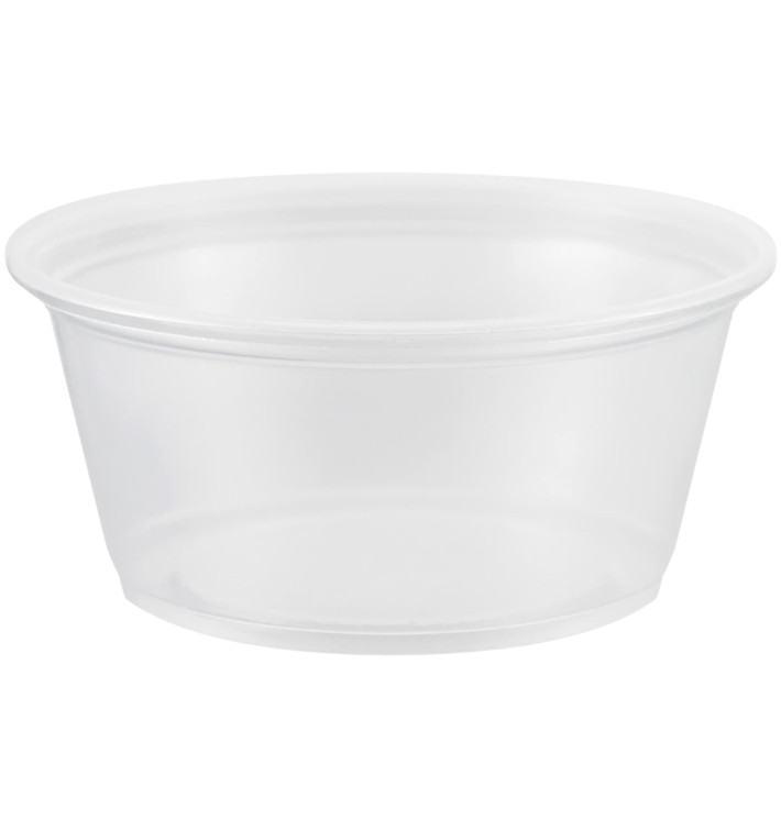 Miski na Sos PP Przezroczyste 100ml Ø7,3cm (2500 Sztuk) Miski na Sos PP Przezroczyste 100ml Ø7,3cm (2500 Sztuk)