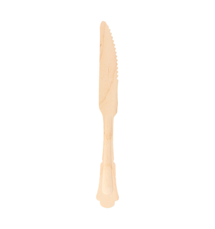 Nóż Drewniane Klasyczne 200mm (100 Sztuk) Nóż Drewniane Klasyczne 200mm (100 Sztuk)