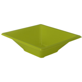 Miski Plastikowe PS Kwadratowi Pistacja 12x12cm (12 Sztuk)