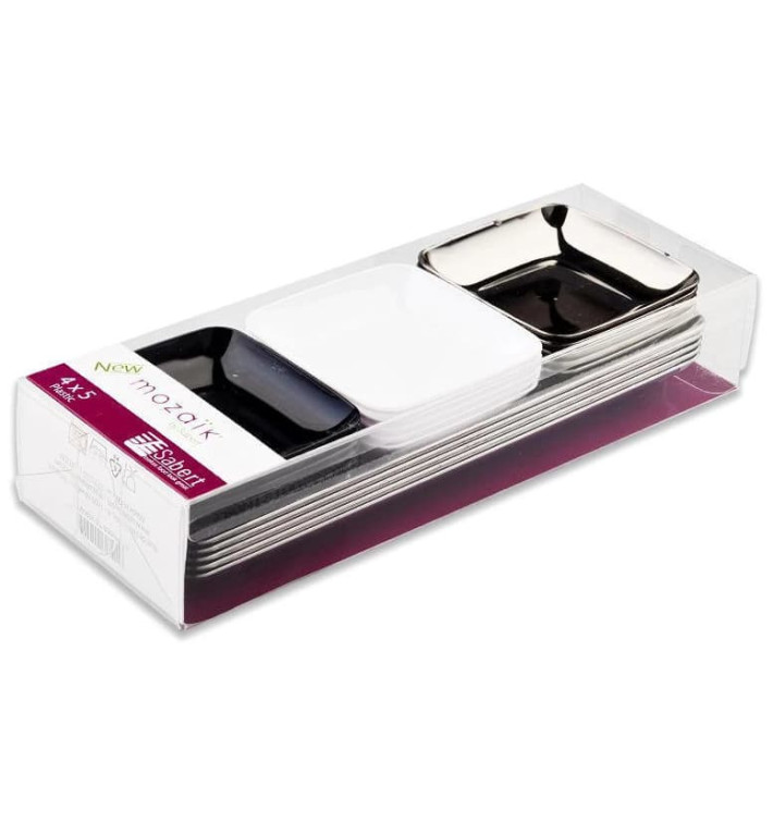 Tasting Dishes Kit PS Plates and Trays 20 pieces (20 Kit PSs) Tasting Dishes Kit PS Plates and Trays 20 pieces (20 Kit PSs)