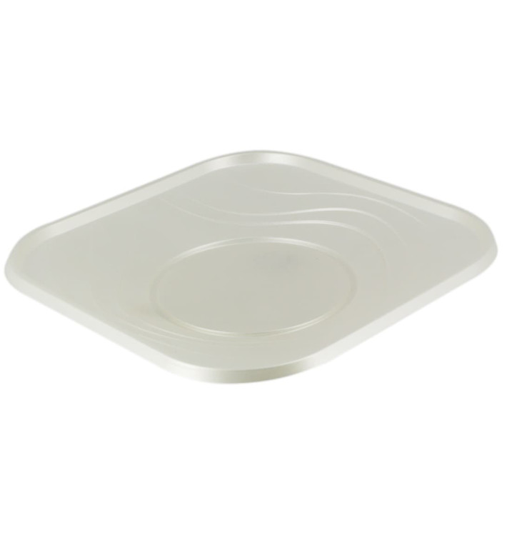 Talerz Plastikowe PP "X-Table" Kwadratowi Perła 180mm (120 Sztuk) Talerz Plastikowe PP "X-Table" Kwadratowi Perła 180mm (120 Sztuk)