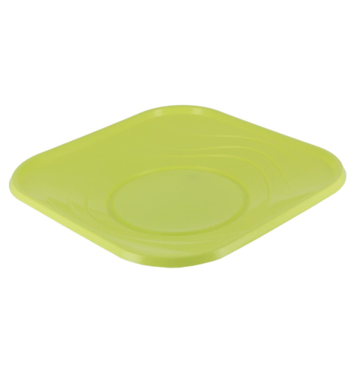 Talerz Plastikowe PP "X-Table" Kwadratowi Limonka 230mm (8 Sztuk) Talerz Plastikowe PP "X-Table" Kwadratowi Limonka 230mm (8 Sztuk)