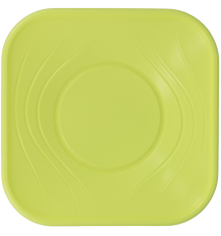 Miski Plastikowe PP Kwadratowi "X-Table" Limonka 18x18cm (8 Sztuk) Miski Plastikowe PP Kwadratowi "X-Table" Limonka 18x18cm (8 Sztuk)