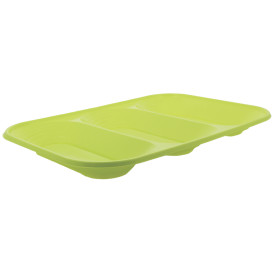 Tacki Plastikowe PP "X-Table" 3C Limonka 330x230mm (2 Sztuk)