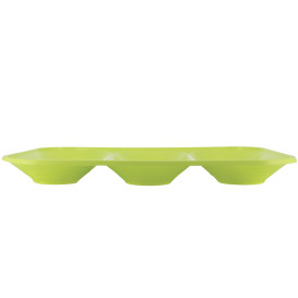 Tacki Plastikowe PP "X-Table" 3C Limonka 330x230mm (2 Sztuk)