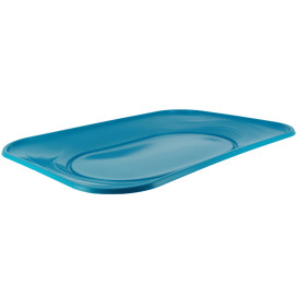 Tacki Plastikowe PP "X-Table" Turkusowe 330x230mm (2 Sztuk)