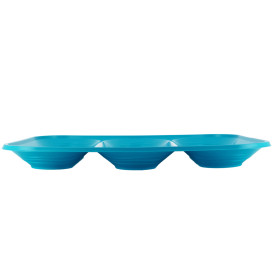 Tacki Plastikowe PP "X-Table" 3C Turkusowe 330x230mm (2 Sztuk)