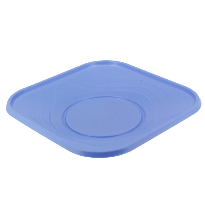 Talerz Plastikowe PP "X-Table" Kwadratowi Fioletowa 180mm (120 Sztuk) Talerz Plastikowe PP "X-Table" Kwadratowi Fioletowa 180mm (120 Sztuk)