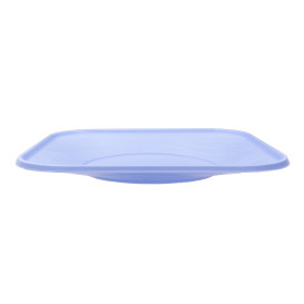 Talerz Plastikowe PP "X-Table" Kwadratowi Fioletowa 230mm (120 Sztuk)