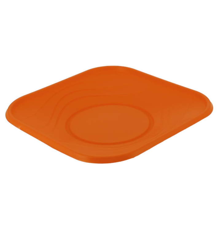 Talerz Plastikowe PP "X-Table" Kwadratowi Orange 230mm (120 Sztuk) Talerz Plastikowe PP "X-Table" Kwadratowi Orange 230mm (120 Sztuk)