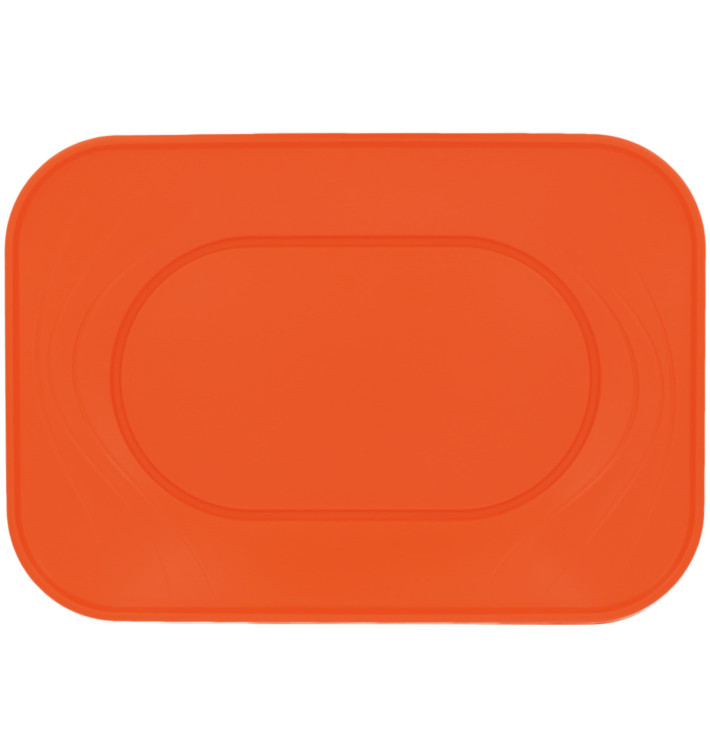 Tacki Plastikowe PP "X-Table" Orange 330x230mm (60 Sztuk) Tacki Plastikowe PP "X-Table" Orange 330x230mm (60 Sztuk)