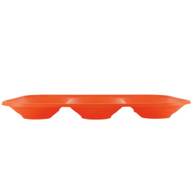 Tacki Plastikowe PP "X-Table" 3C Orange 330x230mm (30 Sztuk)