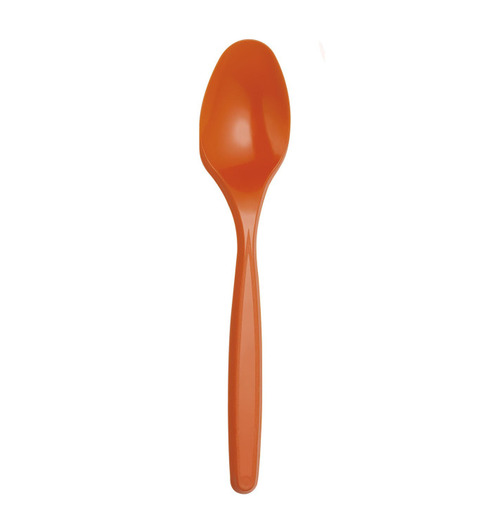 Łyżeczki Plastikowe PS Orange 120mm (1200 Sztuk) Łyżeczki Plastikowe PS Orange 120mm (1200 Sztuk)