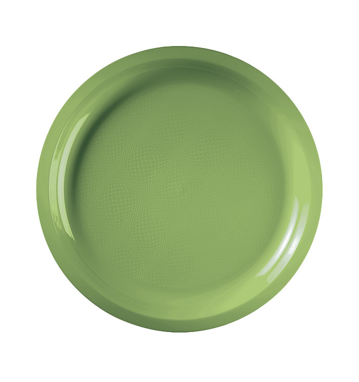 Talerz Plastikowe Zielony Limonka Round PP Ø290mm (25 Sztuk) Talerz Plastikowe Zielony Limonka Round PP Ø290mm (25 Sztuk)