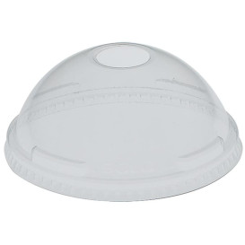 Dekiel do Kubka Wypukłi z Otworem PET Szkło Ø9,2cm (1000 Sztuk)