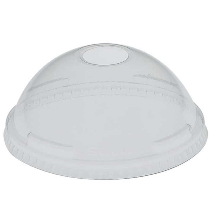 Dekiel do Kubka z Otworem PET Szkło Ø9,2cm (100 Sztuk) Dekiel do Kubka z Otworem PET Szkło Ø9,2cm (100 Sztuk)