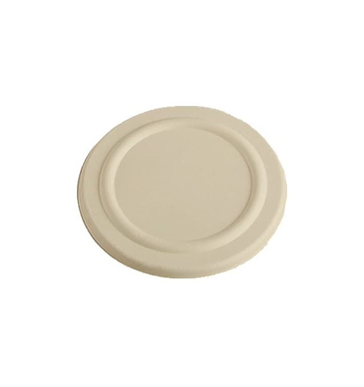 Pokrywka do Miski 500ml Trzciny Cukrowej Naturalne Ø115mm (50 Sztuk) Pokrywka do Miski 500ml Trzciny Cukrowej Naturalne Ø115mm (50 Sztuk)