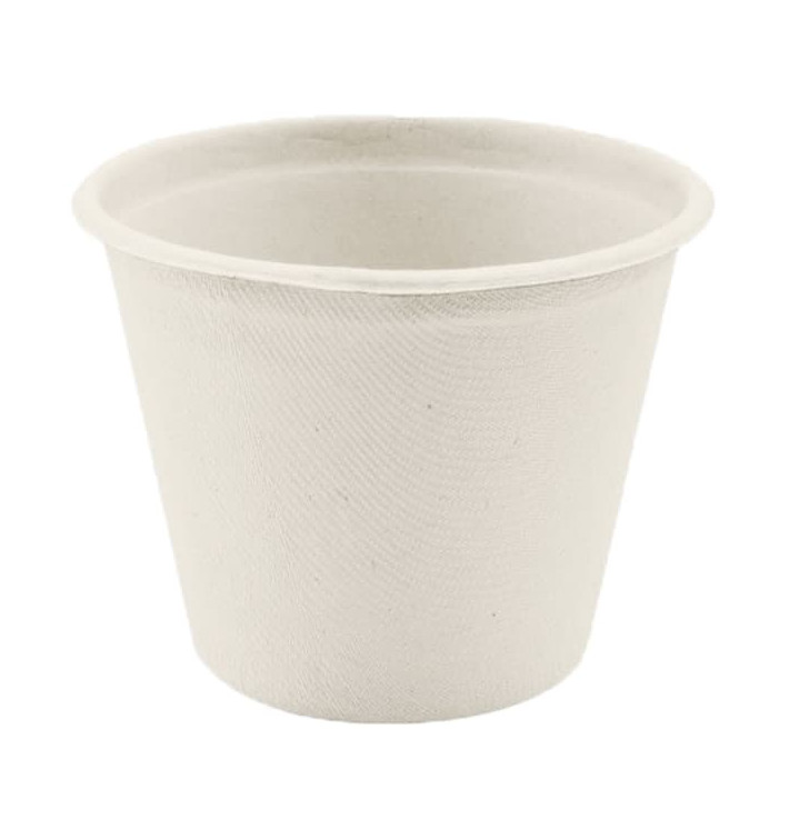 Miski Trzciny Cukrowej Białe Ø110mm 450ml (50 Sztuk) Miski Trzciny Cukrowej Białe Ø110mm 450ml (50 Sztuk)
