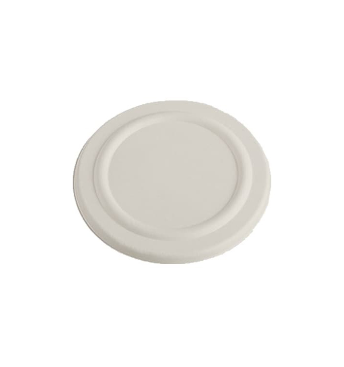 Pokrywka do Miski 450ml Trzciny Cukrowej Białe Ø110mm (600 Sztuk) Pokrywka do Miski 450ml Trzciny Cukrowej Białe Ø110mm (600 Sztuk)