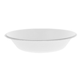 Talerz Głębokie Trzciny Cukrowej Białe Ø180mm (50 Sztuk)