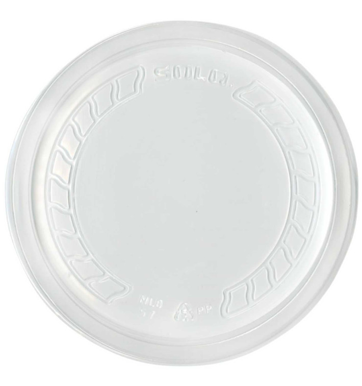 Pokrywka Plastikowe PP "Deli" Przezroczyste Ø120mm (50 Sztuk) Pokrywka Plastikowe PP "Deli" Przezroczyste Ø120mm (50 Sztuk)