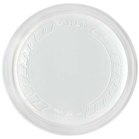 Pokrywka Plastikowe PP "Deli" Przezroczyste Ø120mm (500 Sztuk)